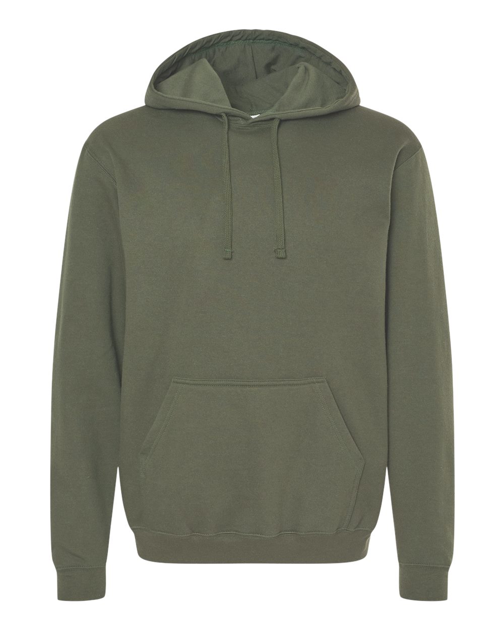 M&O 3320 - Sudadera con Gorro Adulto  - Verde Militar