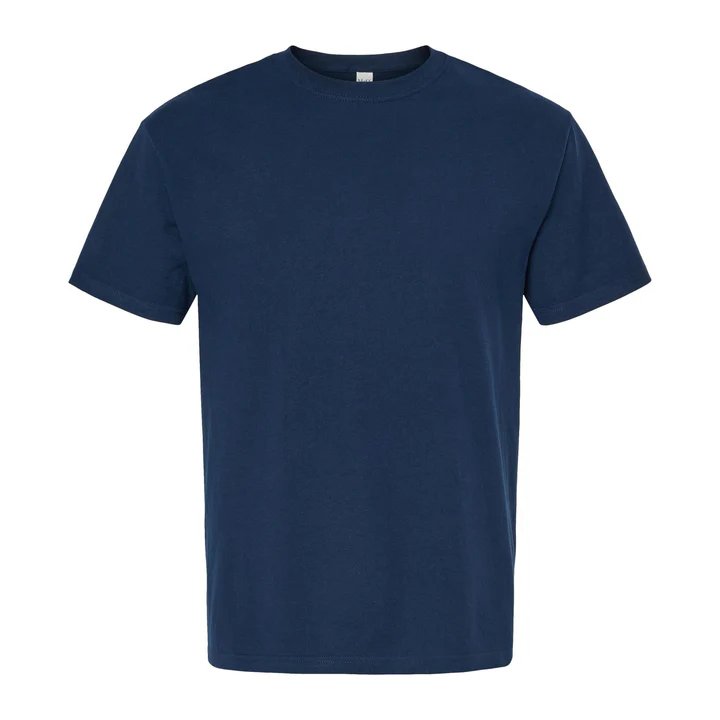 M&O 5500 - Playera Adulto Algodón Peinado - Marino Brillante