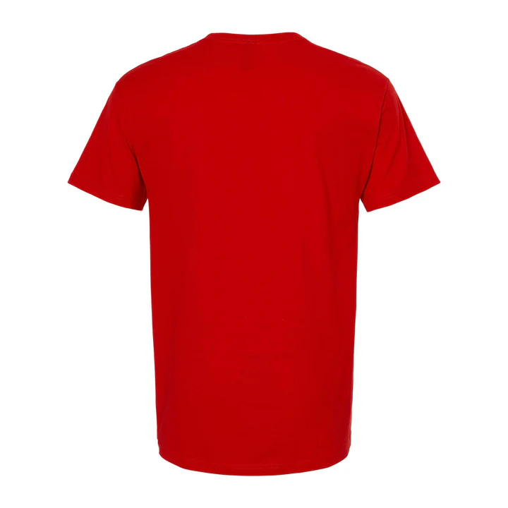 M&O 5500 - Playera Adulto Algodón Peinado - Rojo Brillante
