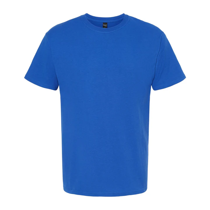 M&O 5500 - Playera Adulto Algodón Peinado - Azul Rey
