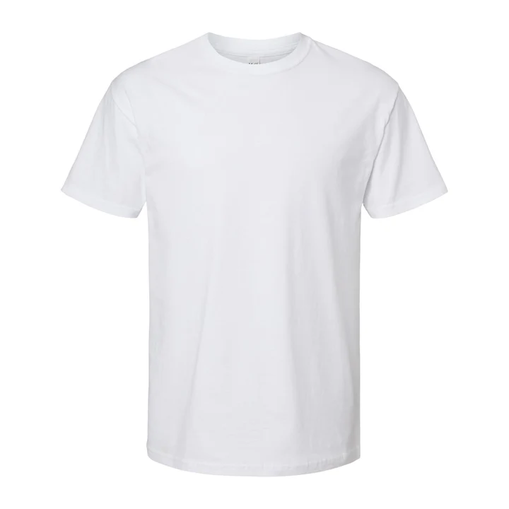 M&O 5500 - Playera Adulto Algodón Peinado - Blanco