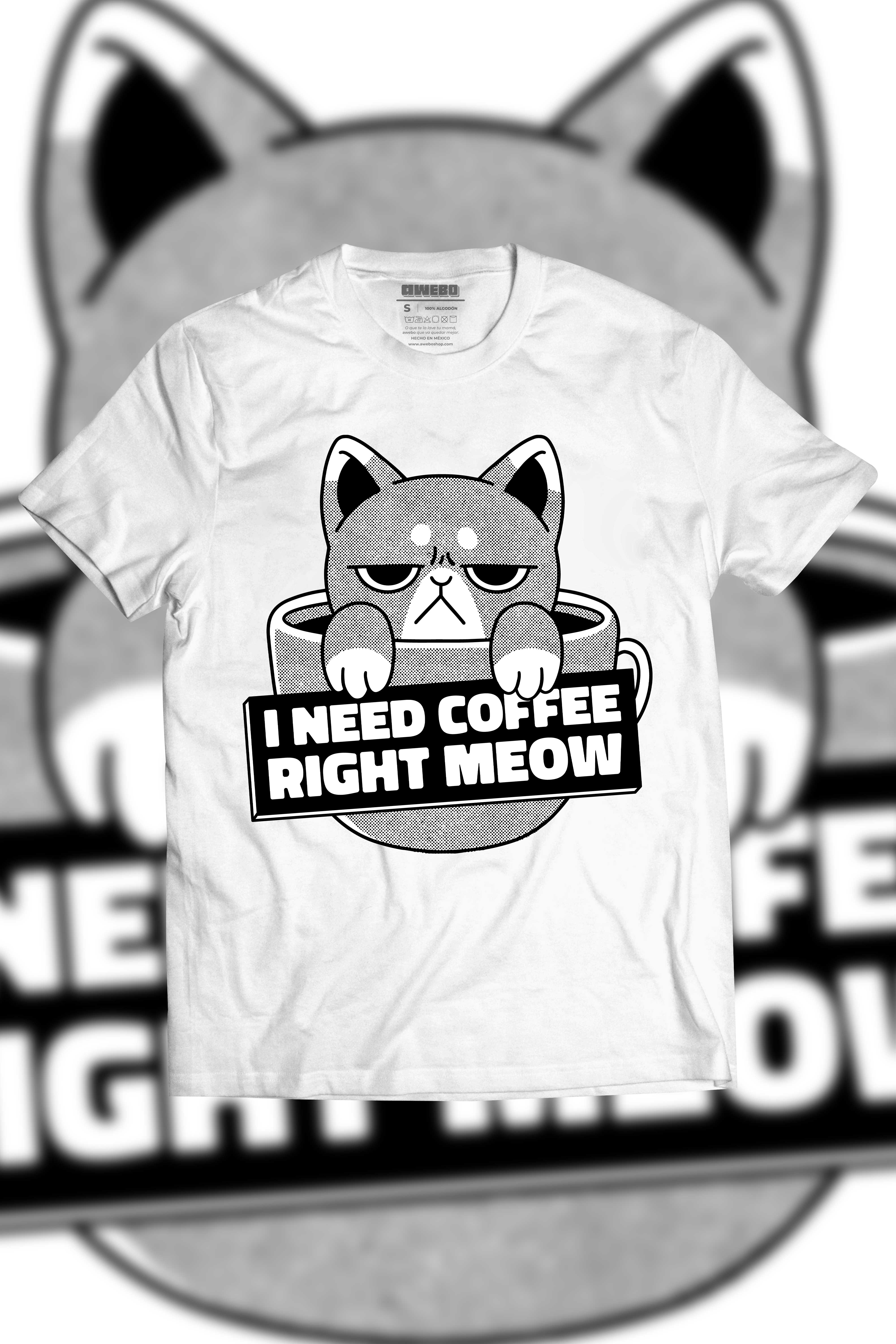 I Need Coffee Right Meow