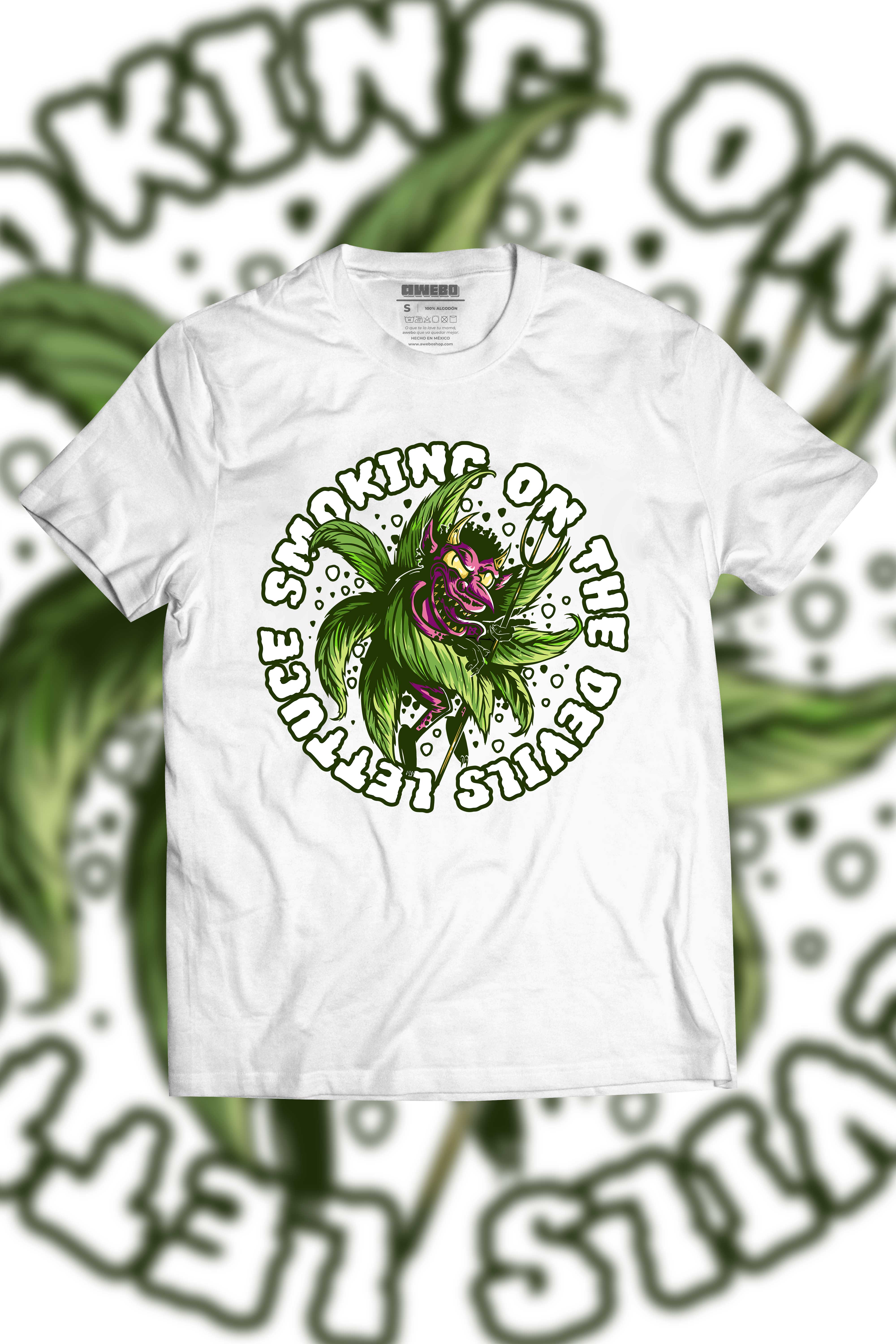 Smoking on the Devils Lettuce