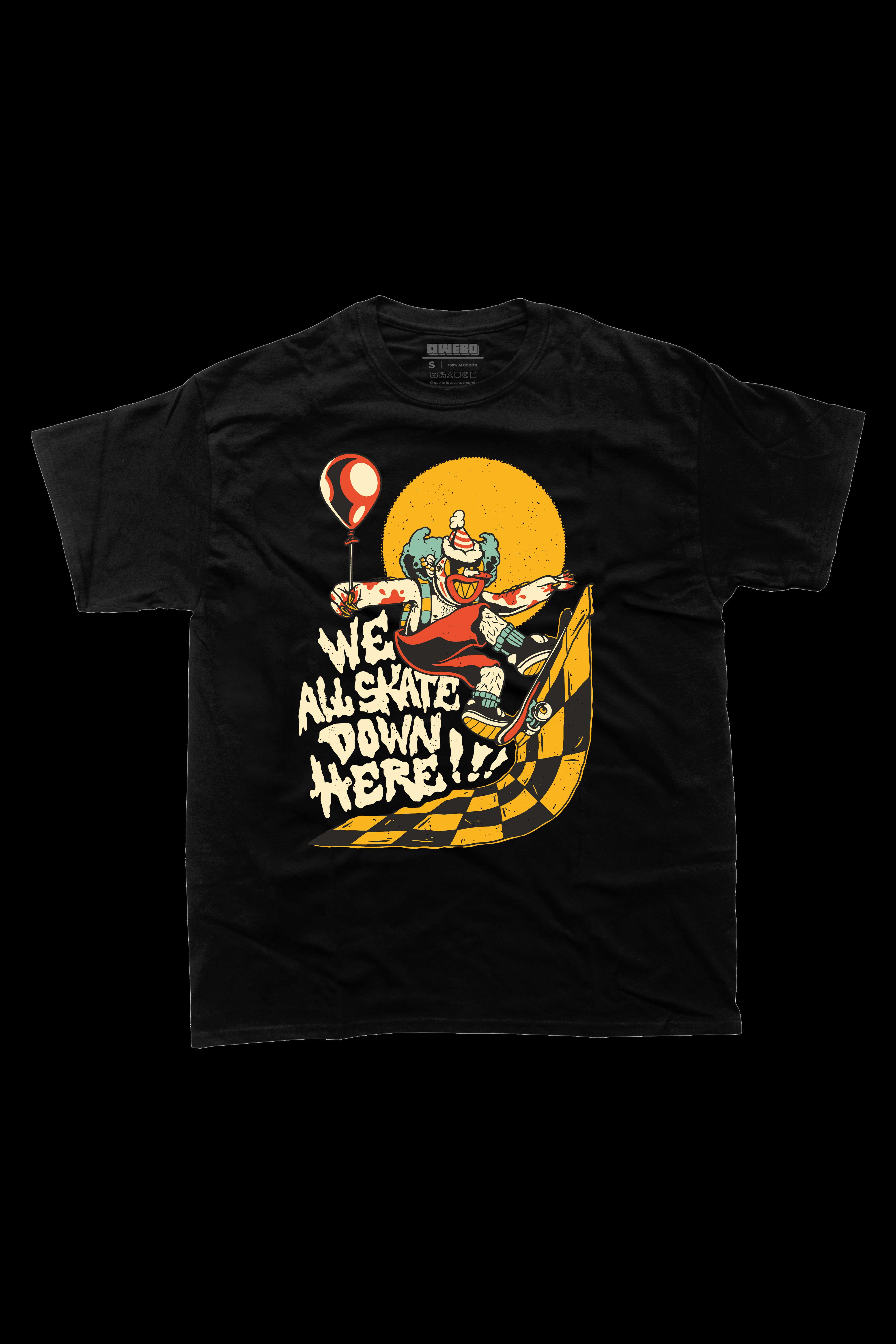 We all Skate Down Here