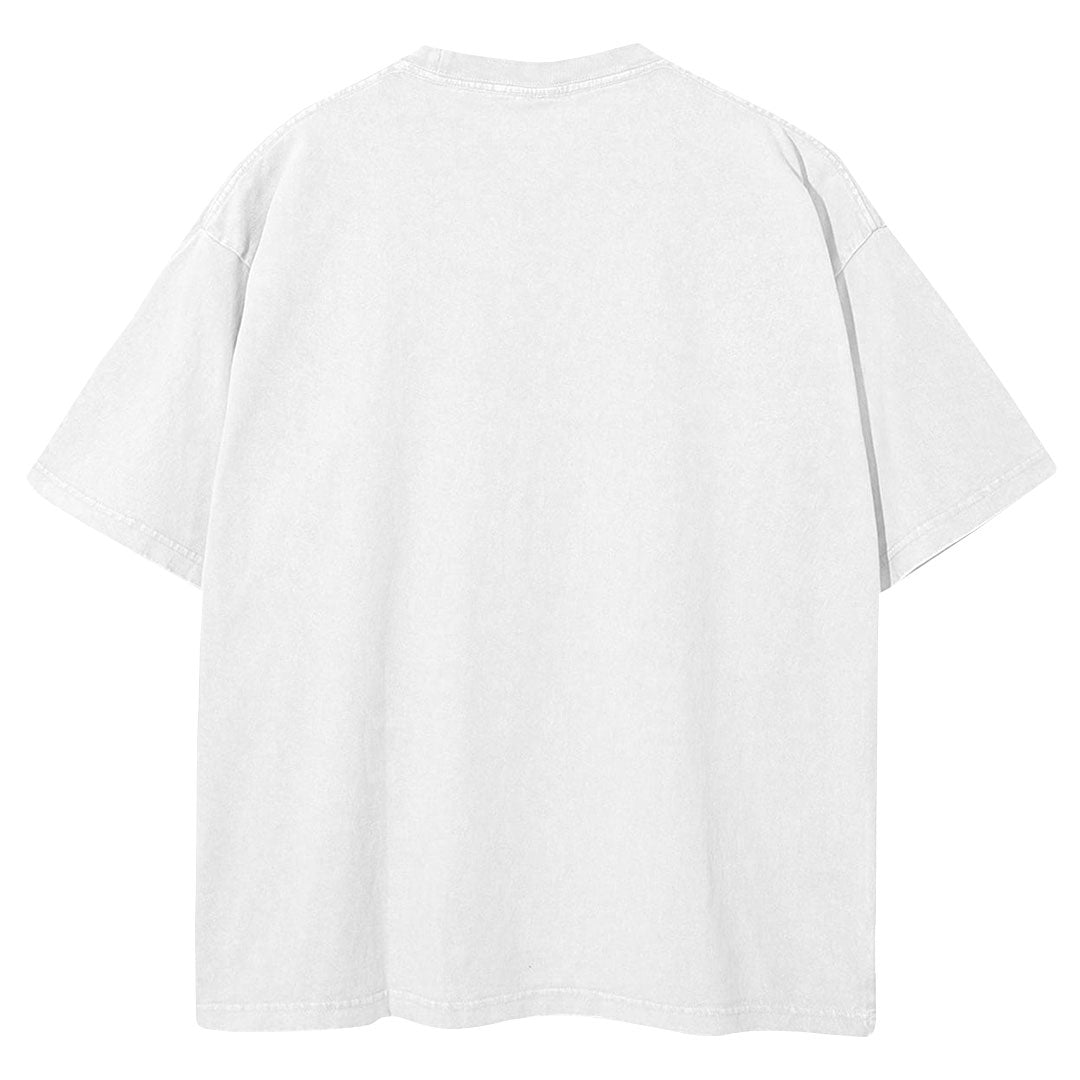 Playera Oversize - Blanco 200 GSM