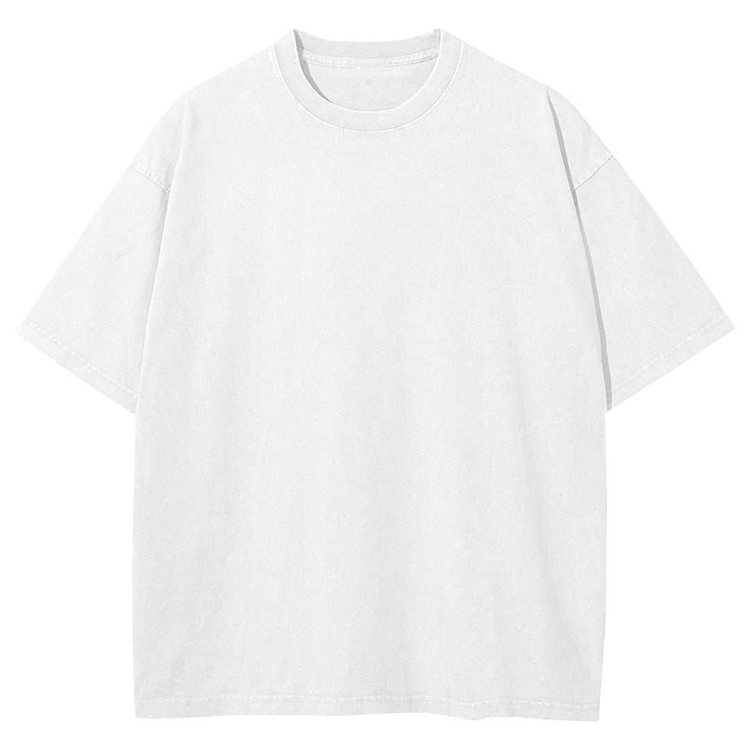 Playera Oversize - Blanco 200 GSM