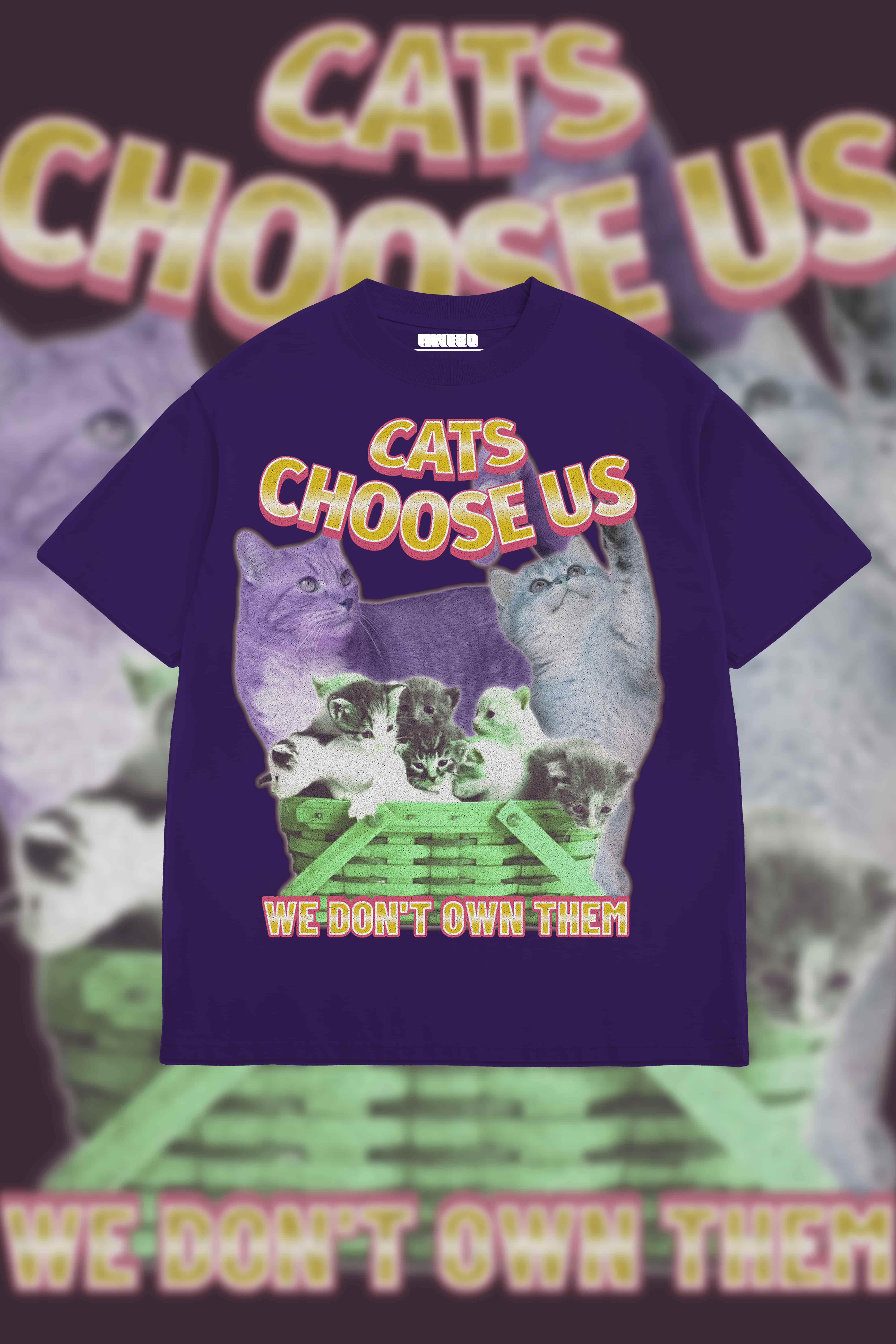 Cats choose us